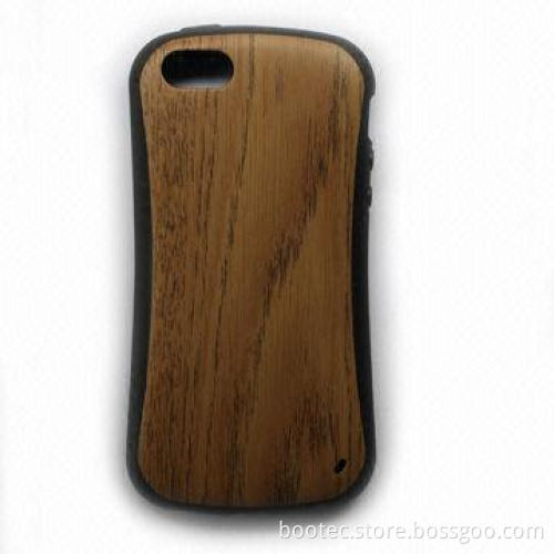 TPU Wood Grain Case for iPhone 5 by IMD/IML Technology, Customized Designs Welcomed